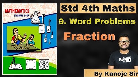 Fraction,   Class 4 Math,   Student point academy,   Part 1,  Maharashtra state board