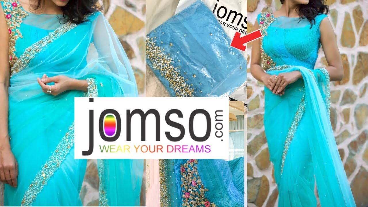 jomso party wear saree