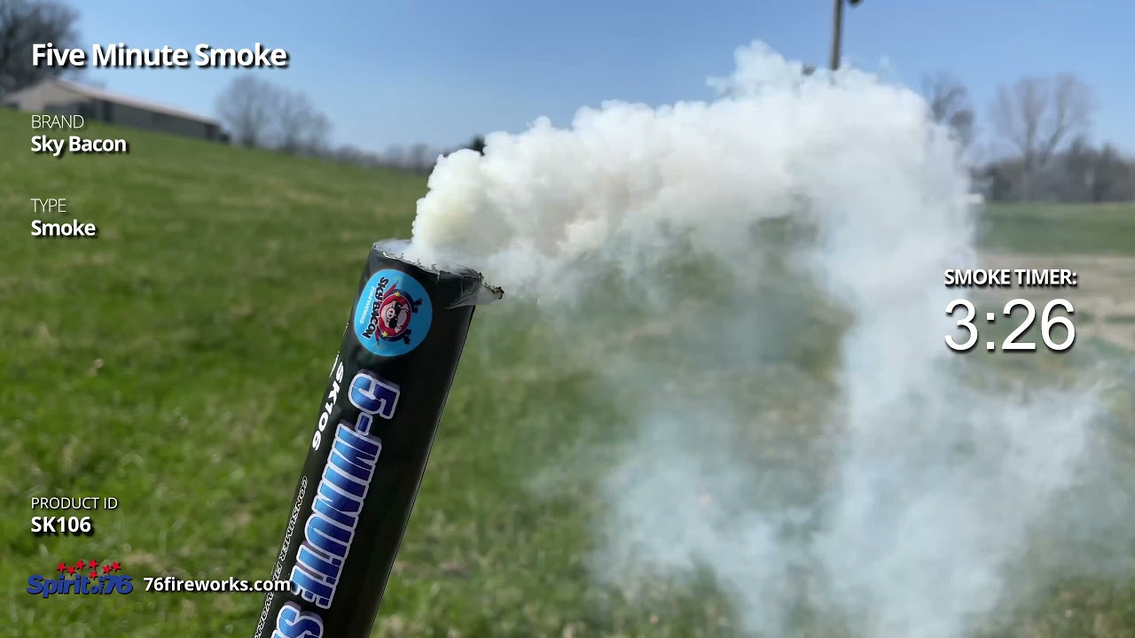Fumigène Couleur Violette - Temps De Combustion 2 Minutes (neuf)