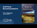 Book Talks This Is Happiness By Niall Williams 