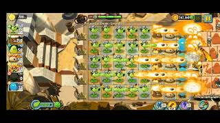 Level 95 in Plants vs Zombies 2 ;Pyramid of Doom - Endless Zone ! Pepper-mint