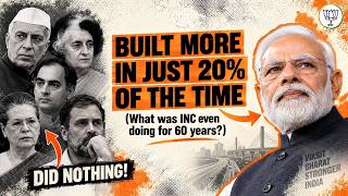 60 Years of Congress vs 12 Years of Development | The Numbers Tell the Story | BJP
