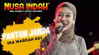 PANTUN JANDA - IKA WARDAH KDI - NUSA INDAH ( LIVE MUSIC)