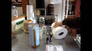 DIY Body Wipes