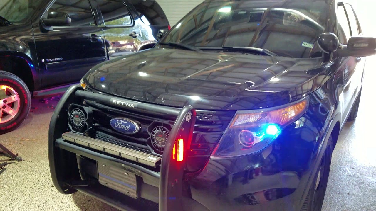 ILMODS - 2013 Ford Explorer Feniex Industries Emergency Lighting