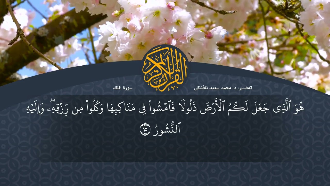 تەفسیرا قورئانا پیروز (د. محمد سعید) سورة الملك
