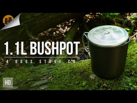 Four Dog Stoves | 1.1L Aluminum Bushpot | Field Review