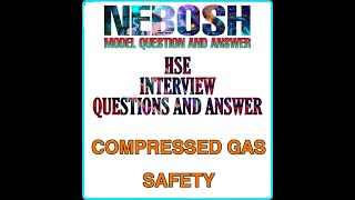 COMPRESSED  GAS CYLINDER Safety