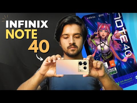 Infinix Note 40 - First Look Review with Price in Pakistan⚡️Best Budget Phone 2024