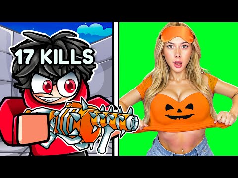 1 KILL = REMOVE 1 CLOTHING in Roblox Rivals! (Halloween Update)