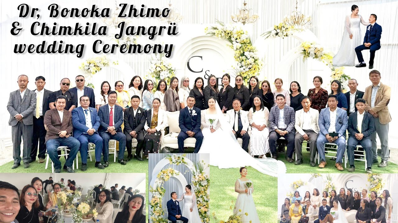 Доктор Бонока Чжимо и мисс Чимкила Джангрю 💒 Свадебная церемония на площадке K4 Chumoükedima @dnv...