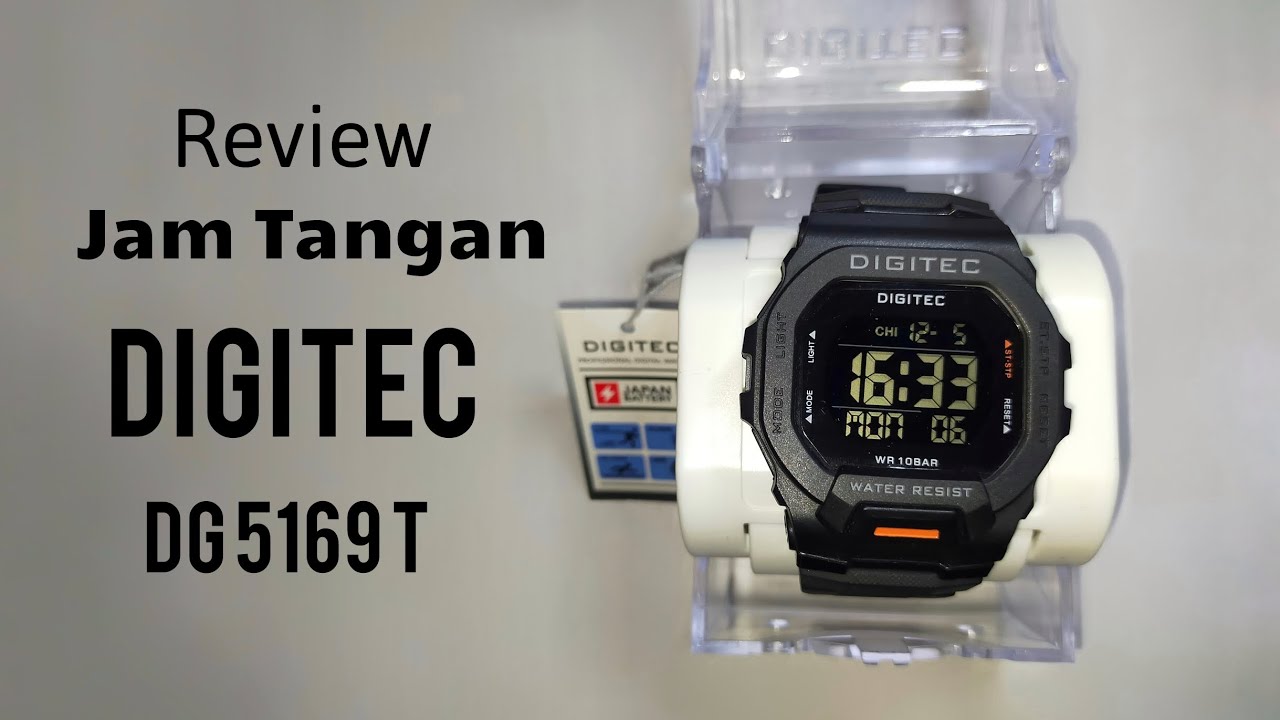 Review Jam Tangan Digitec DG 5169T Tahun 2022