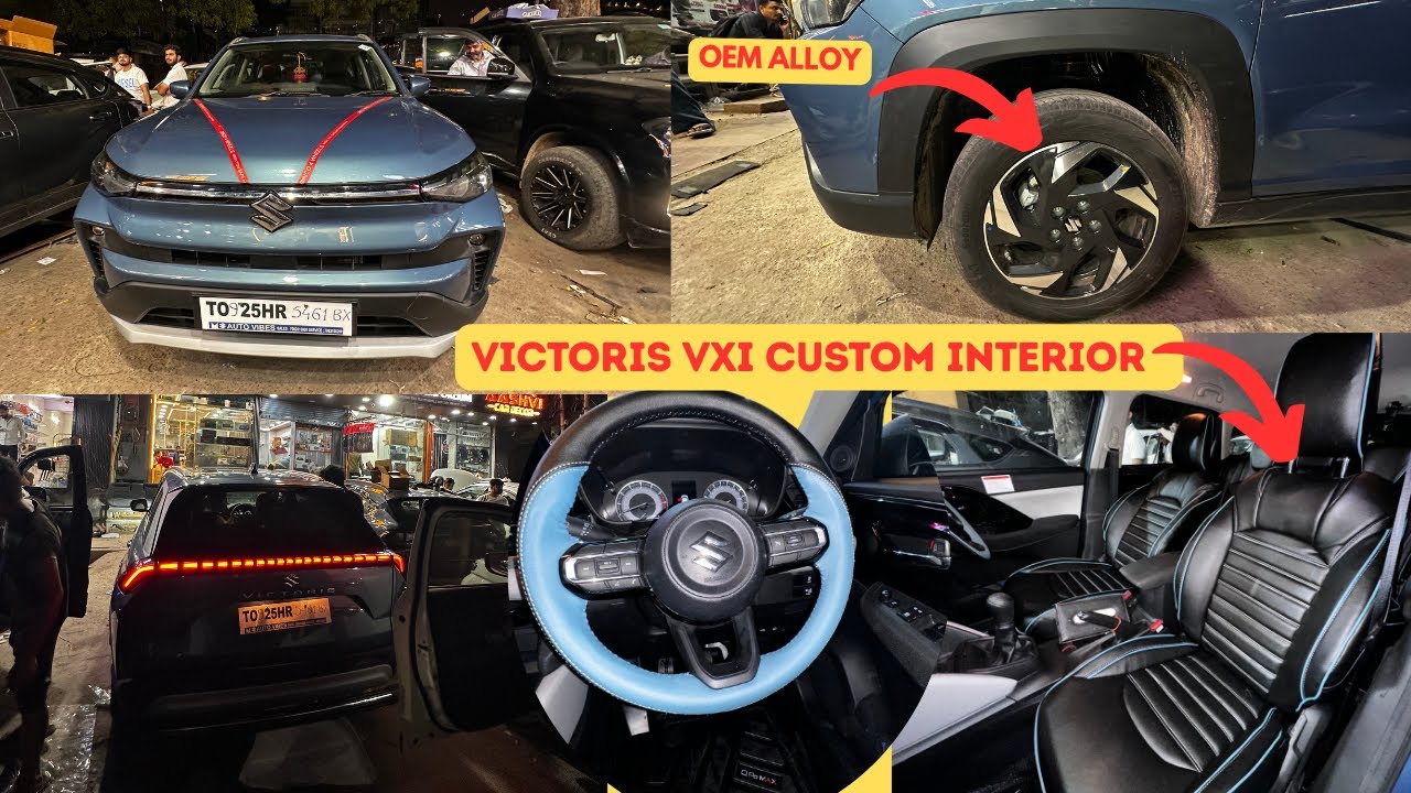 Victoris 2025: VXI Model में किया Lights & Interior Upgrade ✅ | New Maruti Suzuki Victoris Modified✅