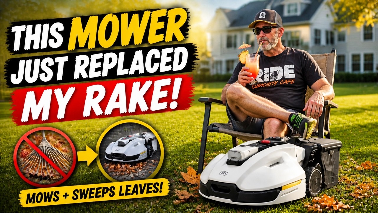 This Mower Just Replaced My Rake. * Finally, a Robot That Mows AND ...