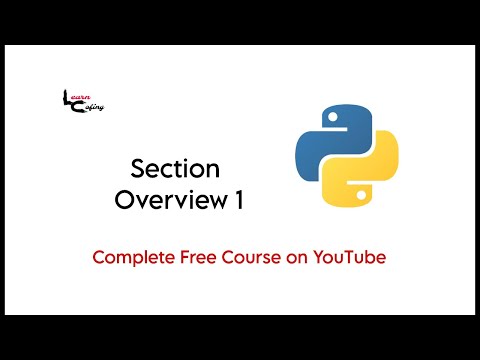 Python Course for Beginners #27 – Section Overview 1 🚀