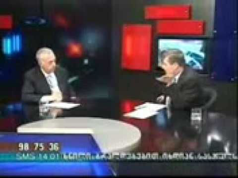 სტუდია სპექტრი  6-11-2008  (10/13). საზოგადოებრივპოლიტიკური თოქშოუ; წამყვანი დავით აქუბარდია.