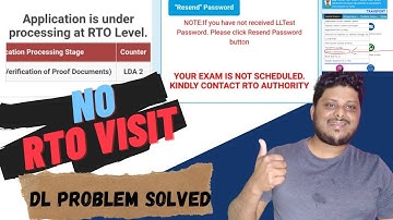 Learner Licence Resend Password Option Nahi Aa Raha hai | Learner Licence password problem solved