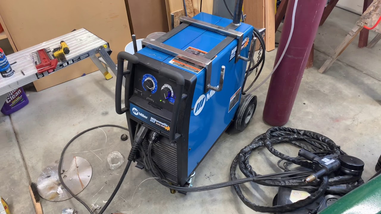 Miller Welder 212, 252, Spoolmatic 30A Upgrades - YouTube