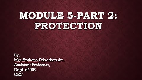 VTU M5 L2 18CS43 OS Part2