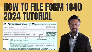 How to Fill Out Form 1040 for 2024 |  Taxes 2025