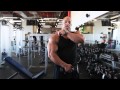 Delts workout with Victor Martinez