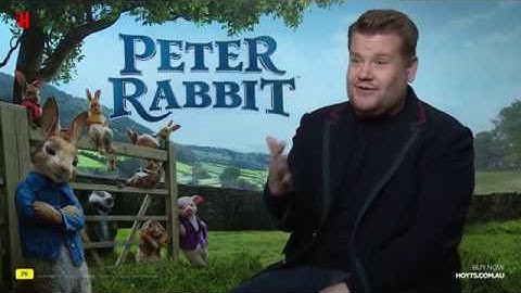 Peter Rabbit - James Corden Interview