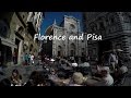 Pisa and Florence, March 2016