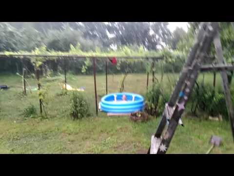 წვიმაში ბანაობა :) (სოფელი ხომული)