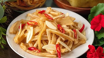 Củ cải ngâm không cần nước mắm của dì bán hàng, 2 năm còn giòn | Authentic Pickled Radish Recipe