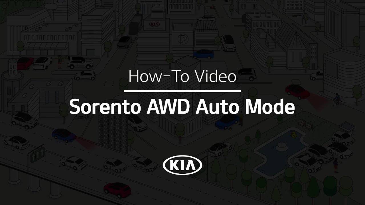 How To Put Kia Sorento In 4 Wheel Drive