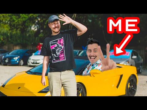 So…@MrBeast sent me a Lamborghini!