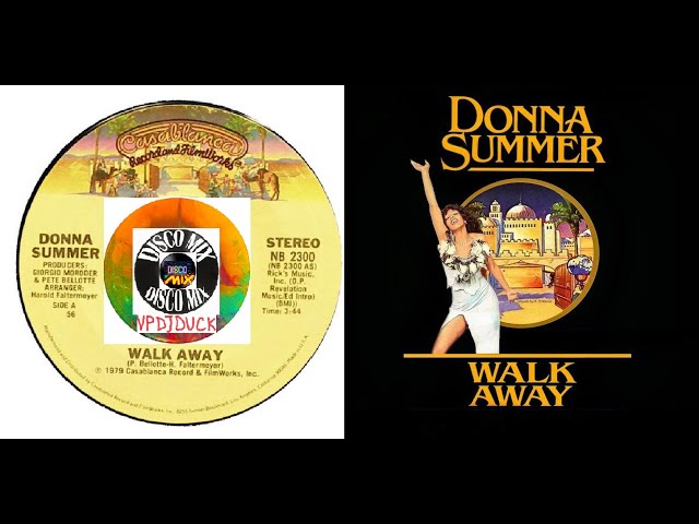 Donna Summer - Walk Away (Disco Mix Extended Version 70's) VP Dj Duck class=