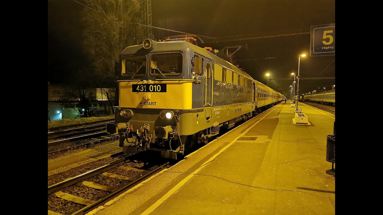 Éjszakai suhanás 9. rész / V43 1010 / Napfény IC / Kistelek - Szeged