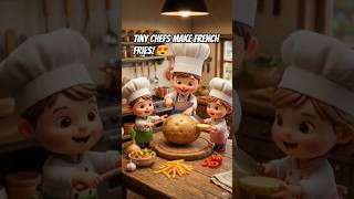 Miniature French fries cooking 🍟🥰#ytshortsfeed #miniaturecooking