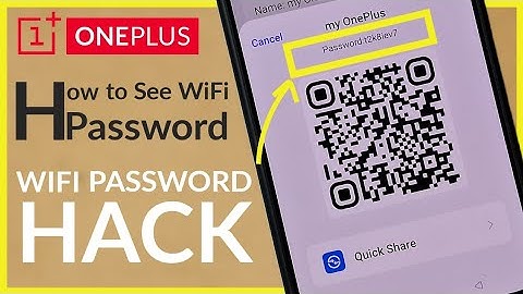 How to View Wi-Fi Password On Any OnePlus Android Phone