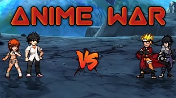 Touma & Misaka VS Naruto & Sasuke in Jump Force Mugen