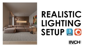 🎥 Realistic Lighting Setup in 3ds Max + Corona Renderer