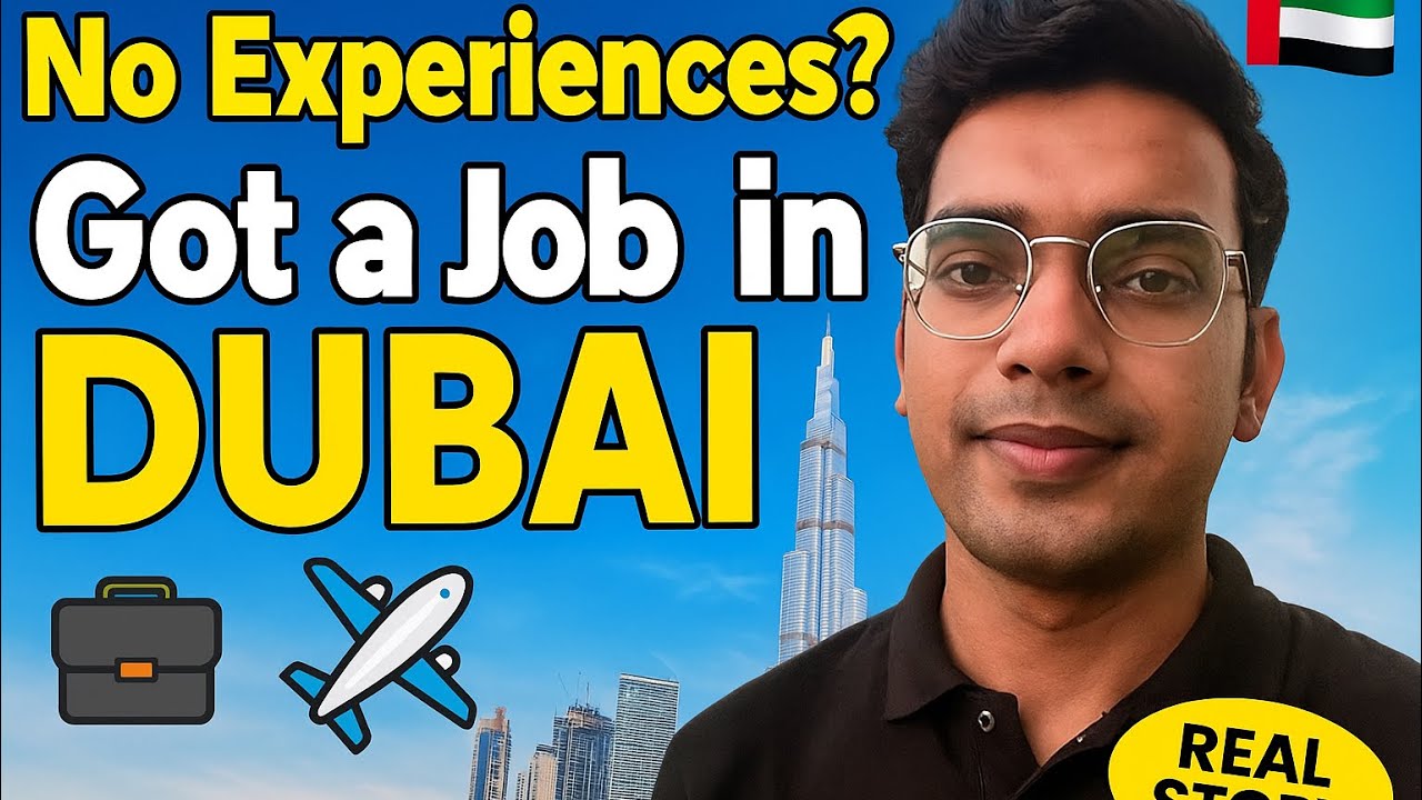 Jobs in Dubai with No Experience 😲 | How I Got My First Job! - YouTube