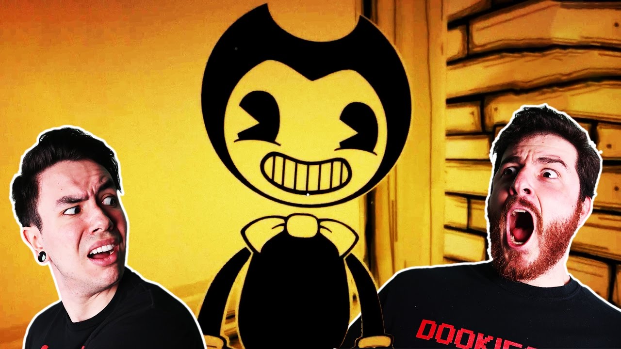 Bendy and the Ink Machine NOW WITH FACECAM?! (NateWantsToBattle and