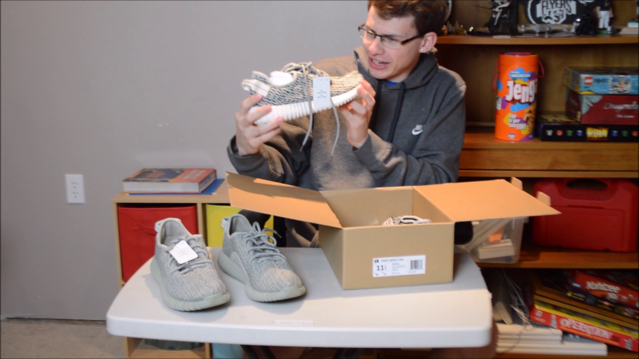 UNBOXING 2 PAIRS OF ADIDAS YEEZY BOOST 350 "MOONROCK" & "TURTLE DOVE"