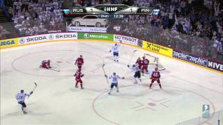 RUSSIA - FINLAND 2:3 █ IIHF WC 2013 █ Goals Голы ЧМ Россия Финляндия 720p