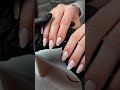 Russian Gel manicure with French and Chrome