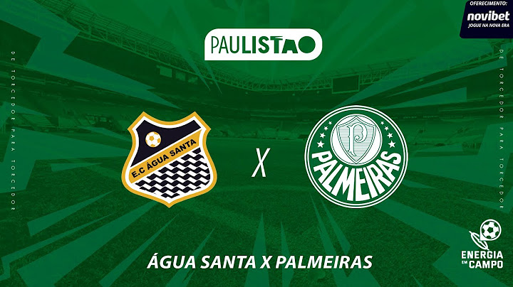 AGUA SANTA X PALMEIRAS - 09/02/2025 - PAULISTÃO - AO VIVO