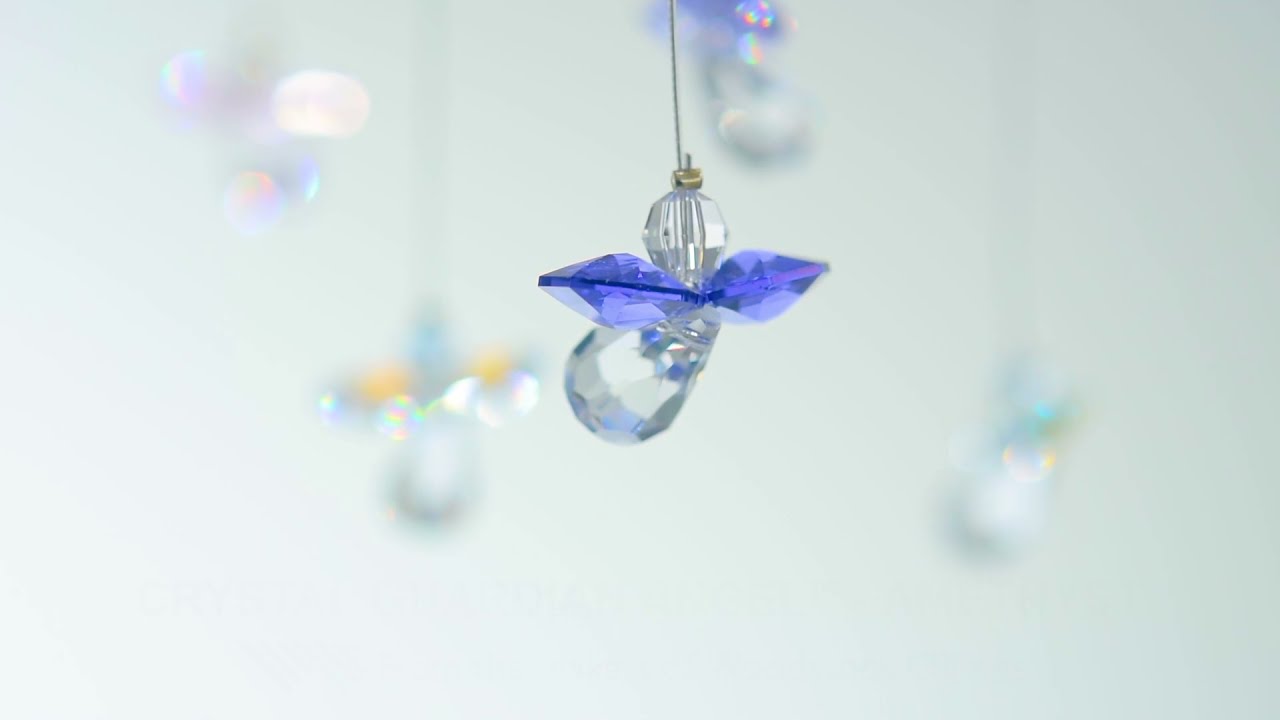 Crystal Guardian Angel - Amethyst with product information