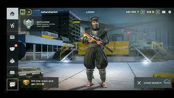 Awp mode: 3d sniper action game. DSR gun 255 damage. Blackscorpion. Room. awpmodeI