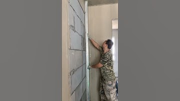 Wall plastering#shorts