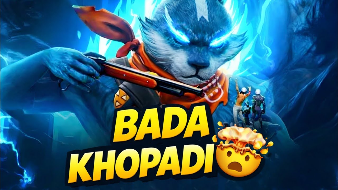 Bada Khopadi Moment 🤯 | Free Fire ka Comedy Show 🤣  