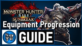 MH: Rise Sunbreak Gunlance Equipment Progression Guide (Recommended Playing)