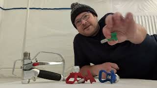 Are airless paint sprayer guards and tips universal?