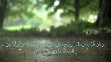 سورة الفرقان الآية 48 إلى 49 @AbdulbaasitAbdussamad